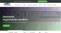 Desktop Screenshot of jaunatneslietas.lv