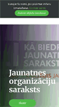 Mobile Screenshot of jaunatneslietas.lv